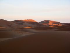tramonto deserto